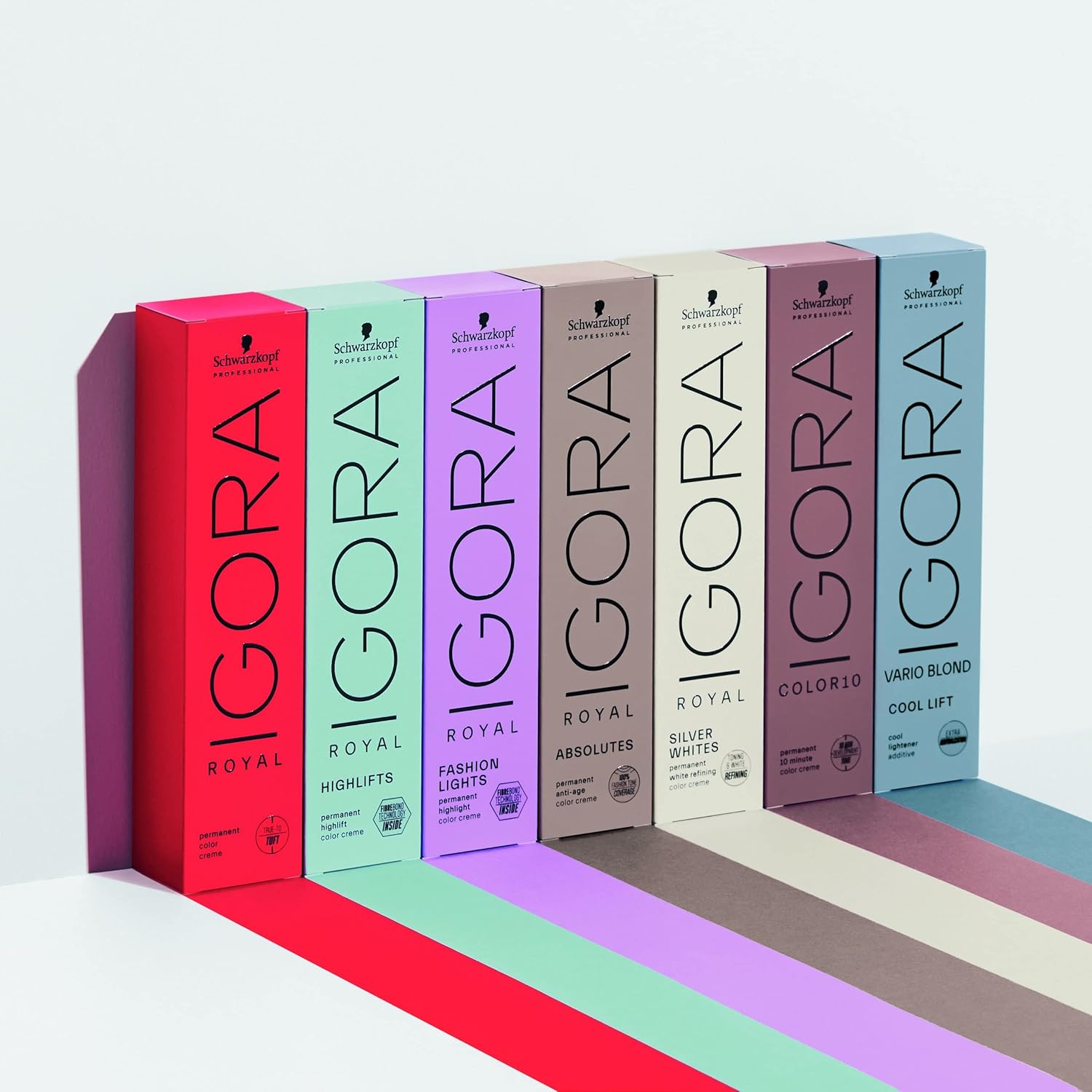 Schwarzkopf Professional - Tintura permanente para el cabello Igora Royal, tono 8-77, color rubio claro cobre, 2.11 onzas (60 g)