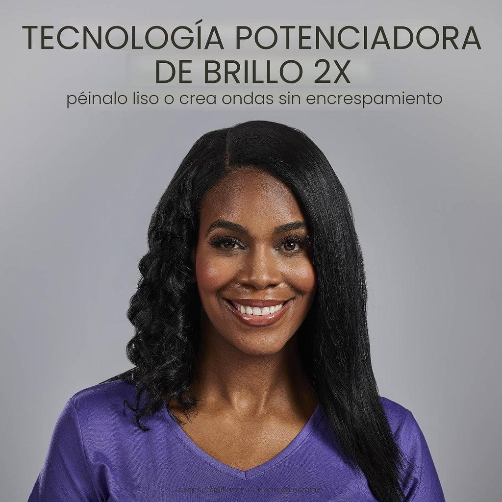 Remington Shine Therapy - Alisadora de cabello de 2 pulgadas, plancha alisadora infundida con aceite de argán y queratina, plancha alisadora profesional de cerámica para menos frizz, herramientas de | Ceramic flat iron plates infused with Argan Oil and Ke