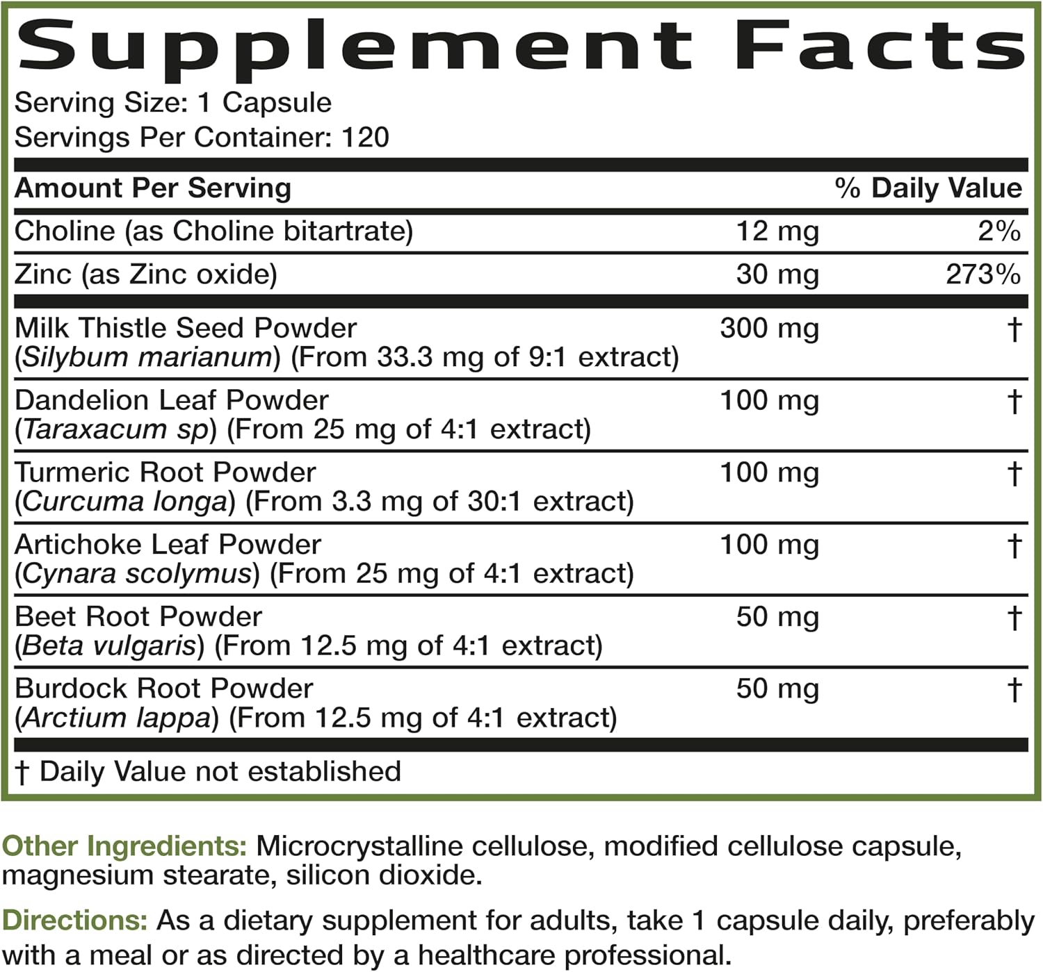 Bronson Desintoxicación Hepática Avanzada Fórmula de Limpieza y Descanso Apoya la Función Saludable del Hígado con Cardo Mariano, Raíz de Diente de León, Cúrcuma, Hoja de Alcachofa y Más, Sin GMO, 60 | Liver Health Support with Milk Thistle, Dandelion Ext