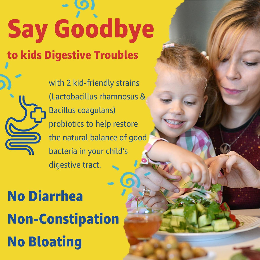 Gomitas multivitamínicas para niños con hierro, sin azúcar, vitaminas diarias para niños + probióticos, Omega 3 de algas (EPA/DHA), A, C, D, metil B12, folato, B6, zinc, biotina, para crecimiento | Daily Vitamins + Algae Omega 3(DHA & EPA), Probiotics, D3