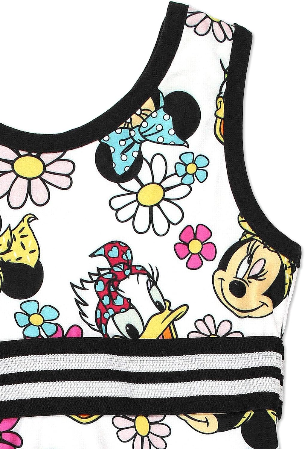 Disney Minnie Mouse y Winnie The Pooh - Vestido sin mangas para bebés y niños pequeños