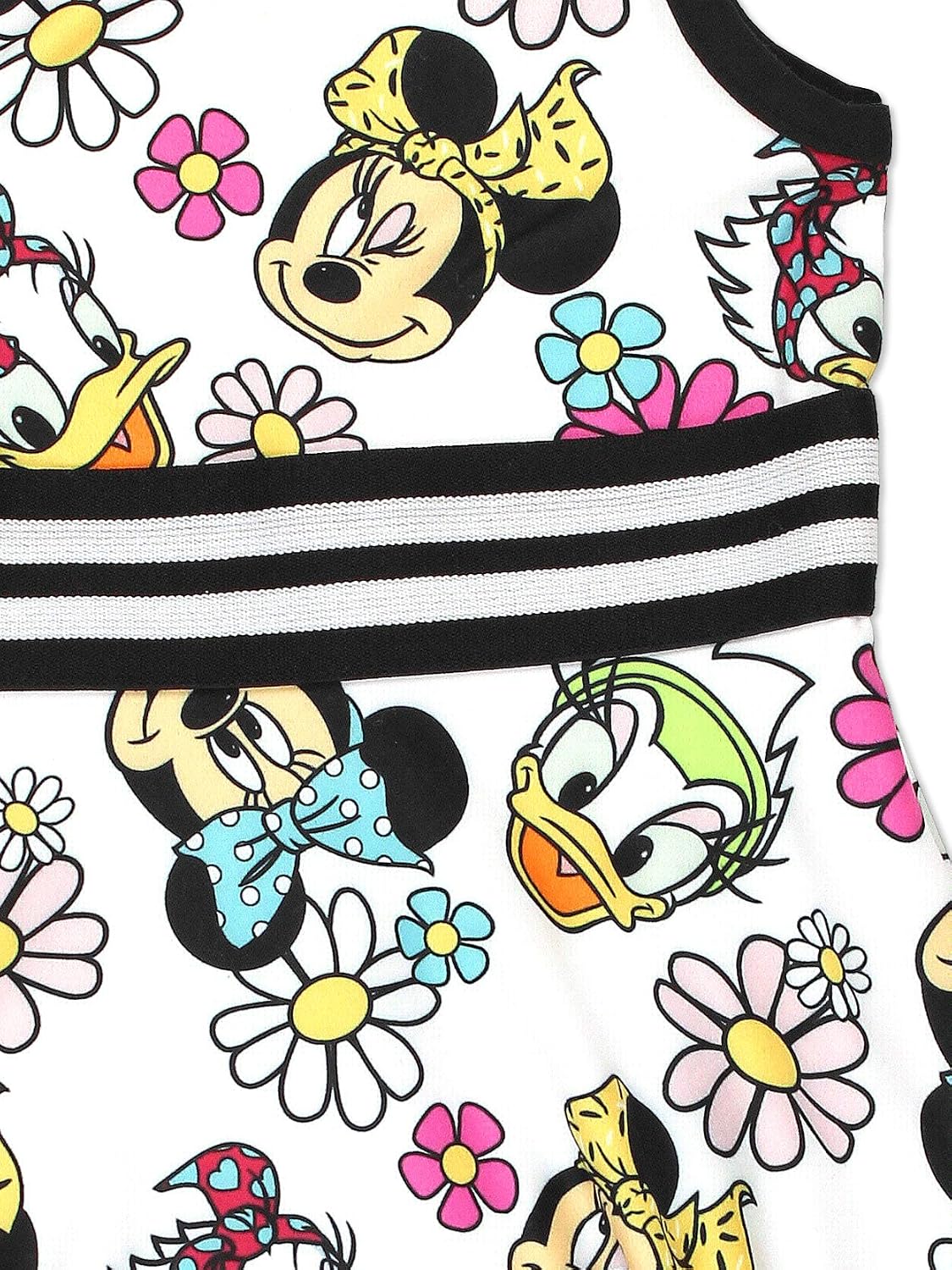 Disney Minnie Mouse y Winnie The Pooh - Vestido sin mangas para bebés y niños pequeños
