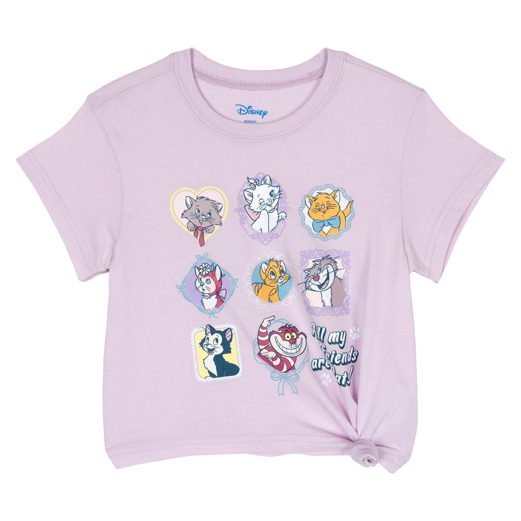 Disney T-Shirt and French Terry Shorts Outfit Set Infant to Big Kid Sizes (12 Months - 14-16)