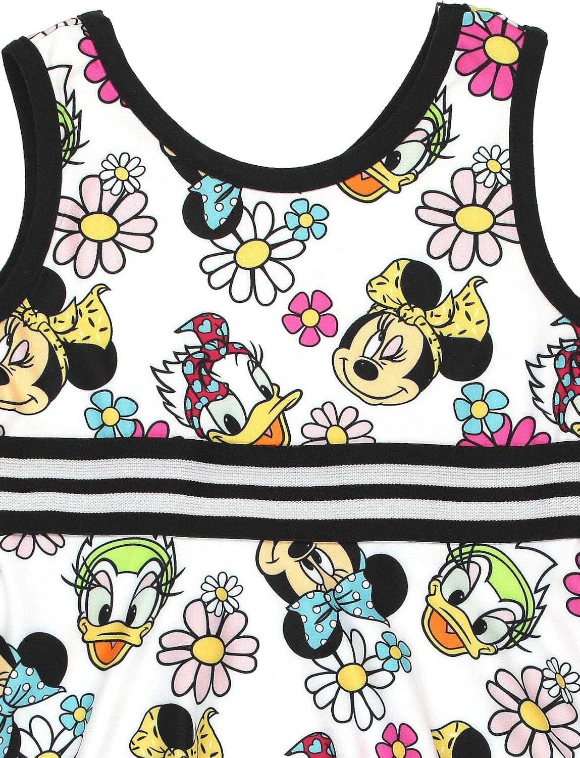 Disney Minnie Mouse y Winnie The Pooh - Vestido sin mangas para bebés y niños pequeños