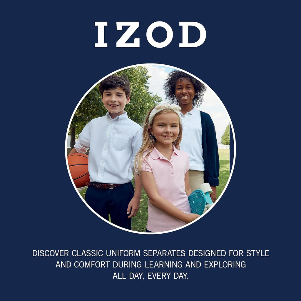 IZOD - Patinete plisado para niñas