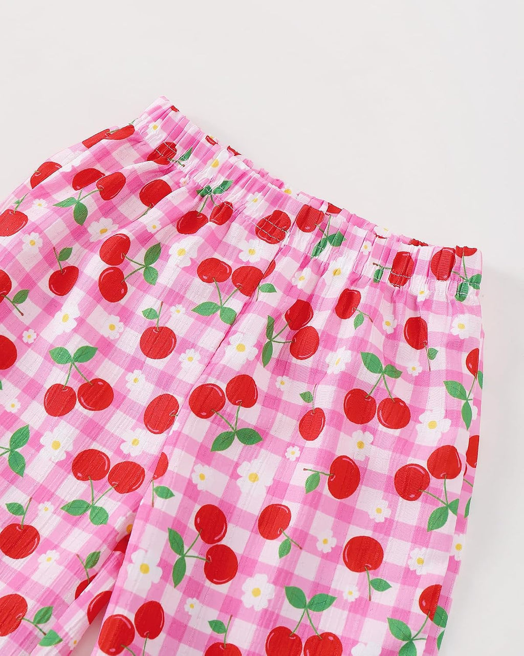 Kucnuzki Ropa de bebé niña pequeña trajes de verano Cami volantes halter tops pantalones de pierna ancha niños conjunto de ropa floral