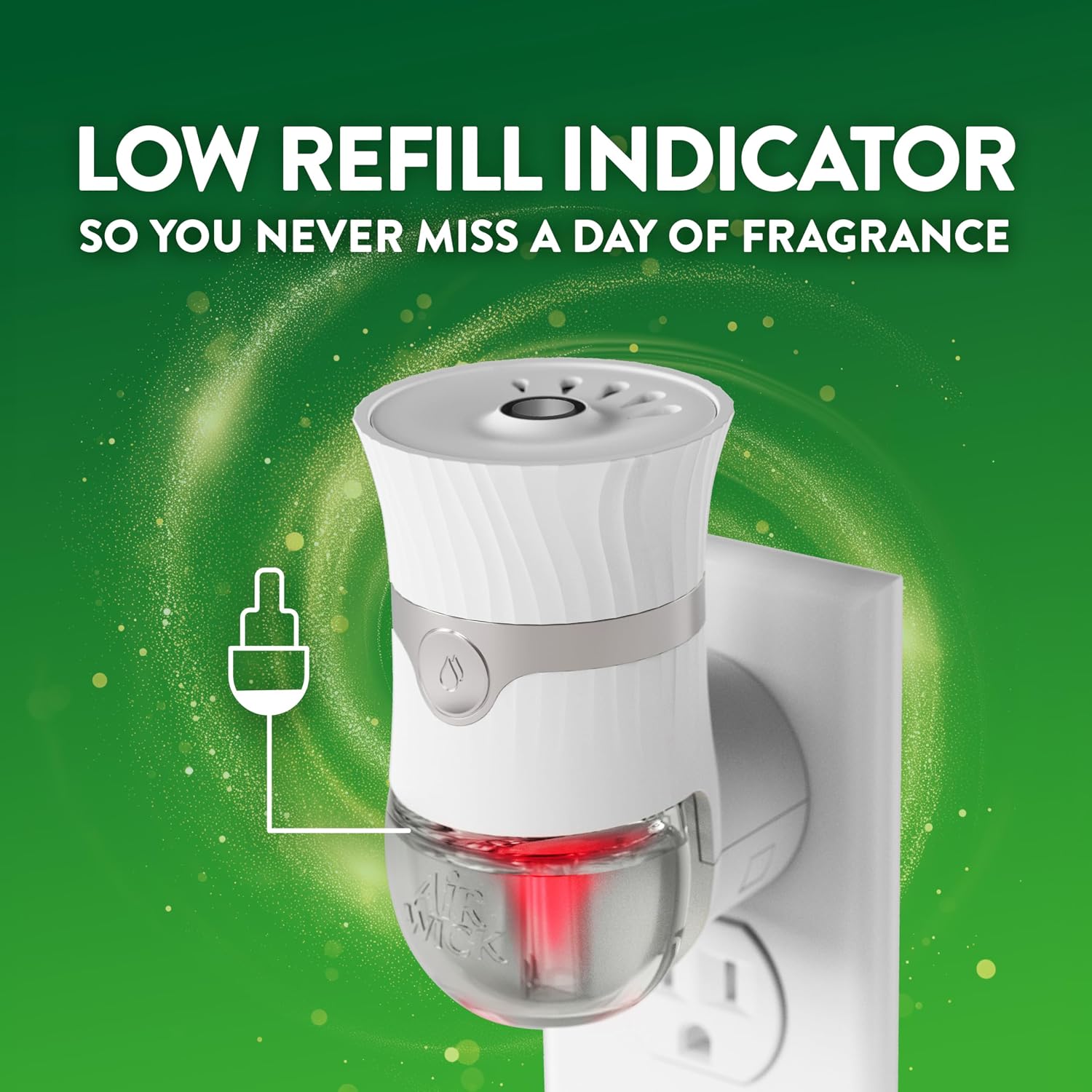 Air Wick - Kit de iniciación de aceite aromático Plug in, 2 calentadores + 6 repuestos
