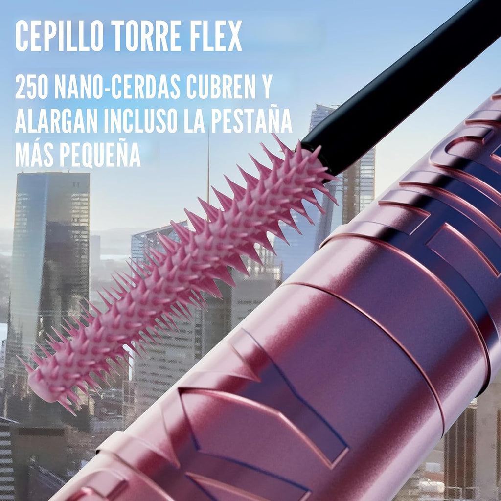 Maybelline Lash Sensational Sky High Washable Mascara Makeup, Volumizing, Lengthening, Defining, Curling, Multiplying, Buildable Formula, Blackest Black, 1 Count