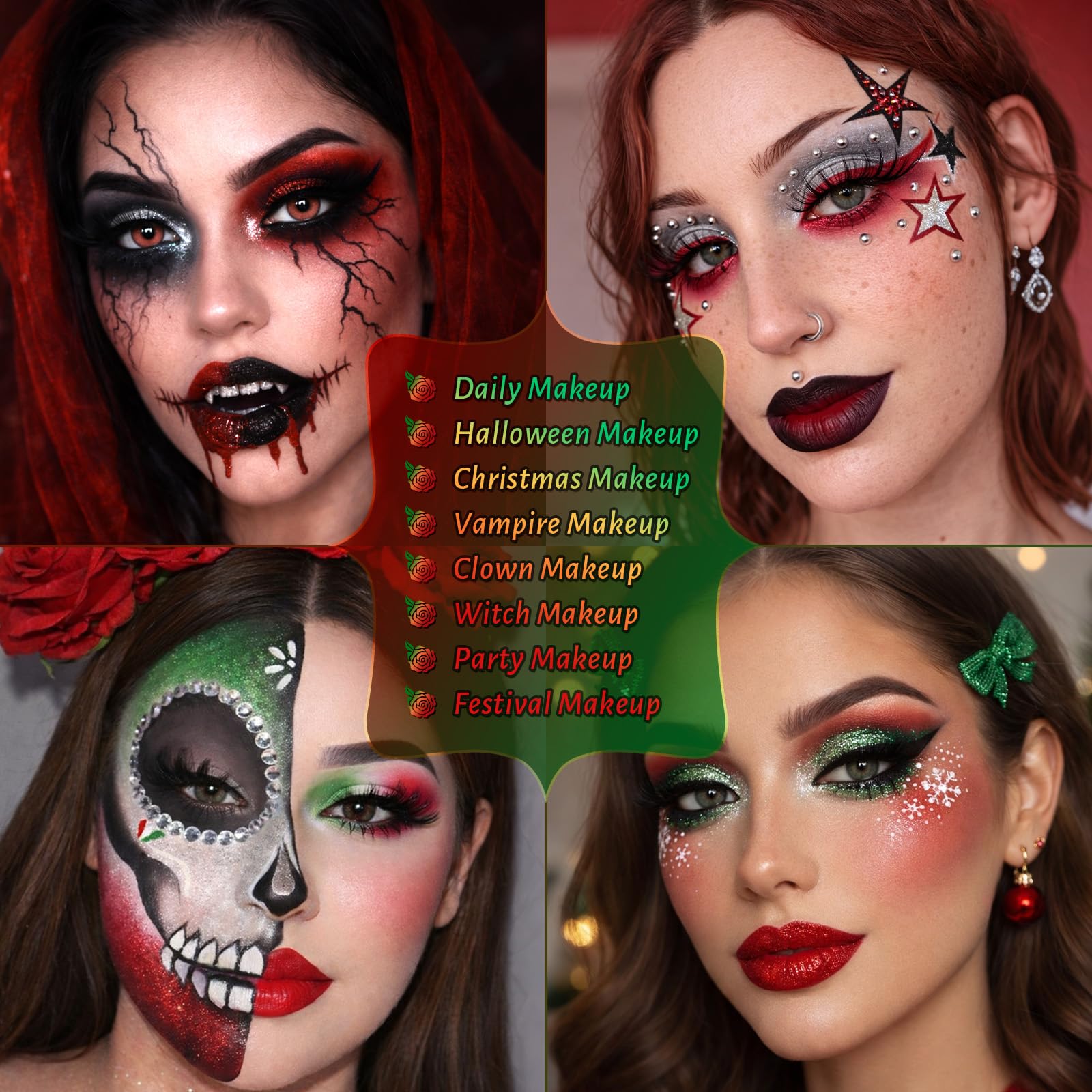 UCANBE Kit de paleta de sombra de ojos profesional de 18 colores con aroma desnudo, larga duración, multi brillo reflectante mate con brillo prensado, perlas de sombra de ojos, maquillaje en polvo