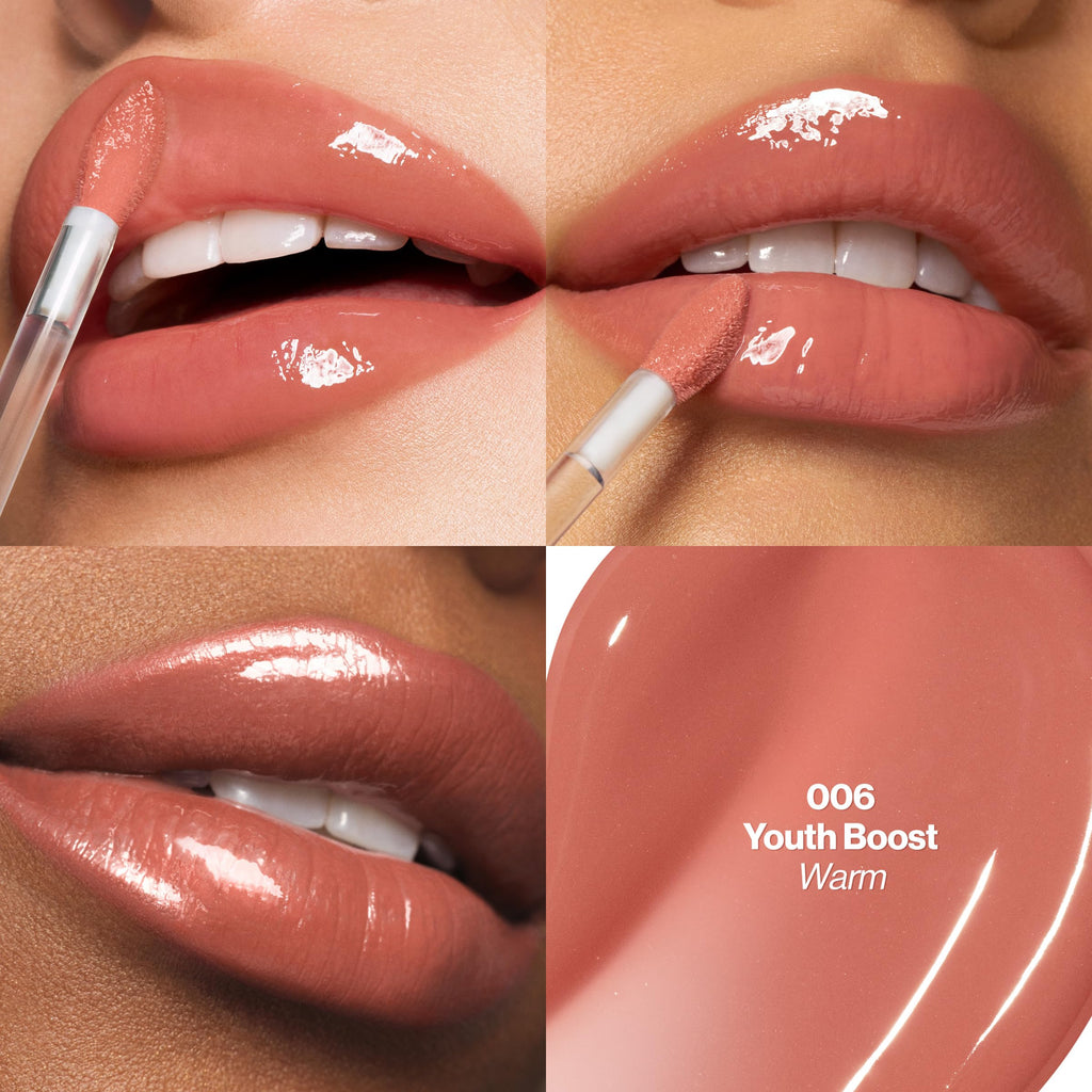 Revlon PhotoReady Instant Plump Serum, 003 Magically Infled, 0.25 fl oz | Plumping lip gloss serum with tingling sensation. Hydrating, non-sticky, high-shine. Lips look visibly fuller & smoother.