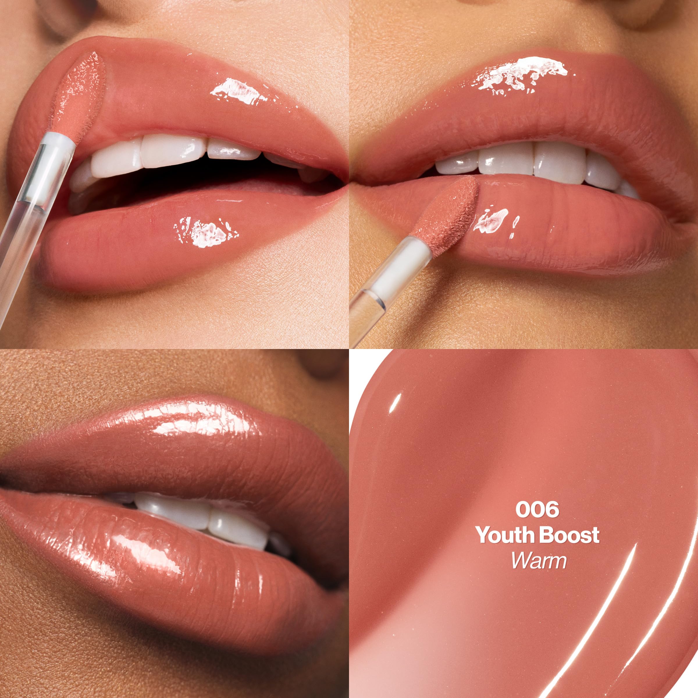 Revlon PhotoReady Instant Plump Serum, 003 Magically Infled, 0.25 fl oz | Plumping lip gloss serum with tingling sensation. Hydrating, non-sticky, high-shine. Lips look visibly fuller & smoother.