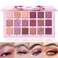 UCANBE Kit de paleta de sombra de ojos profesional de 18 colores con aroma desnudo, larga duración, multi brillo reflectante mate con brillo prensado, perlas de sombra de ojos, maquillaje en polvo