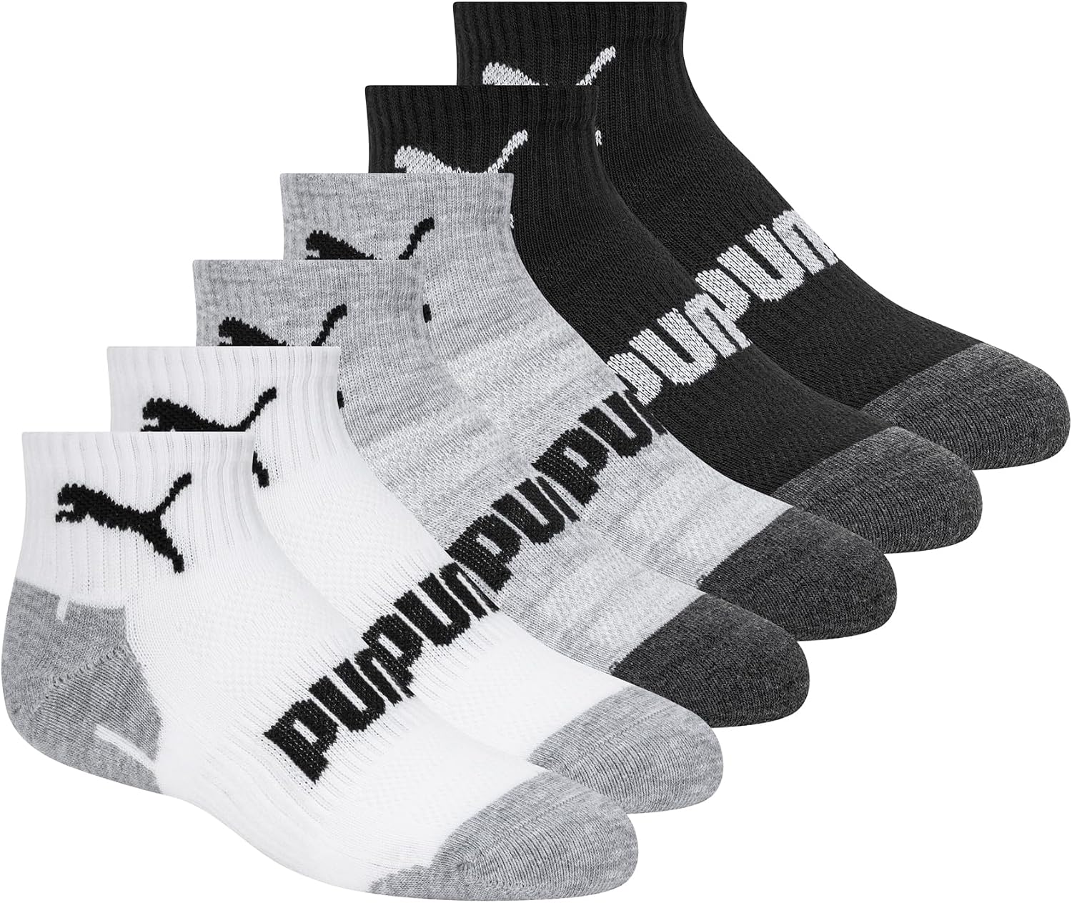 PUMA Paquete de 6 calcetines para niño