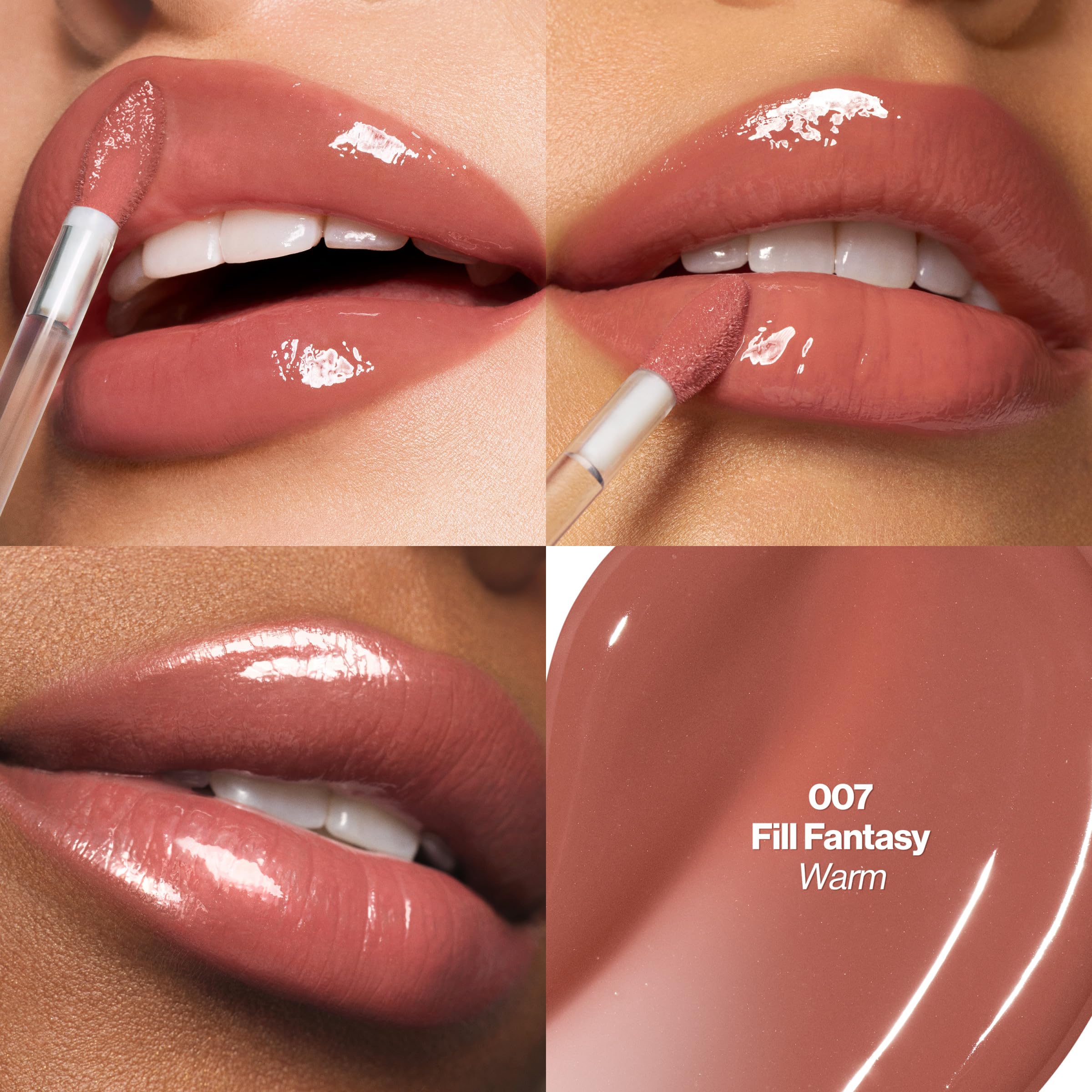 Revlon PhotoReady Instant Plump Serum, 003 Magically Infled, 0.25 fl oz | Plumping lip gloss serum with tingling sensation. Hydrating, non-sticky, high-shine. Lips look visibly fuller & smoother.