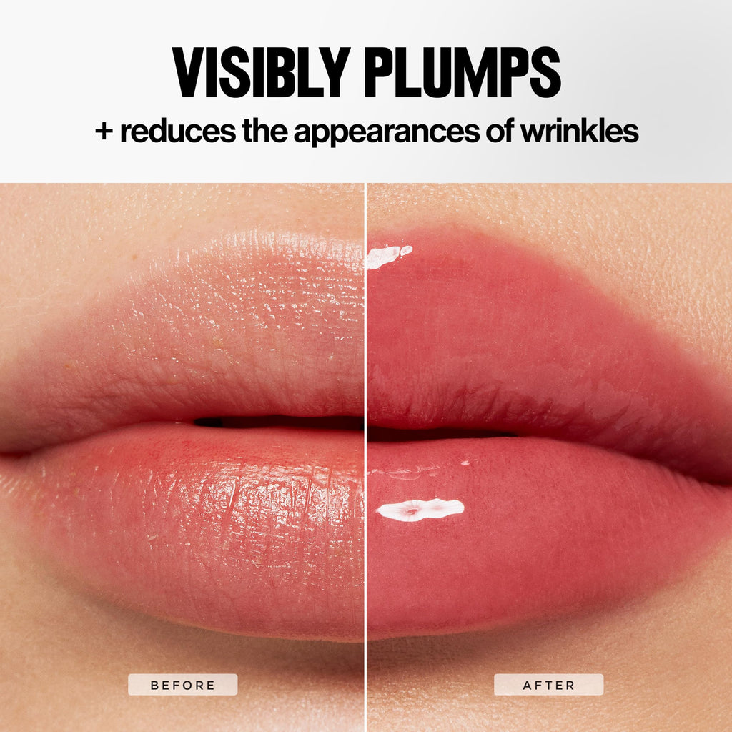 Revlon PhotoReady Instant Plump Serum, 003 Magically Infled, 0.25 fl oz | Plumping lip gloss serum with tingling sensation. Hydrating, non-sticky, high-shine. Lips look visibly fuller & smoother.