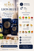 Lion blue